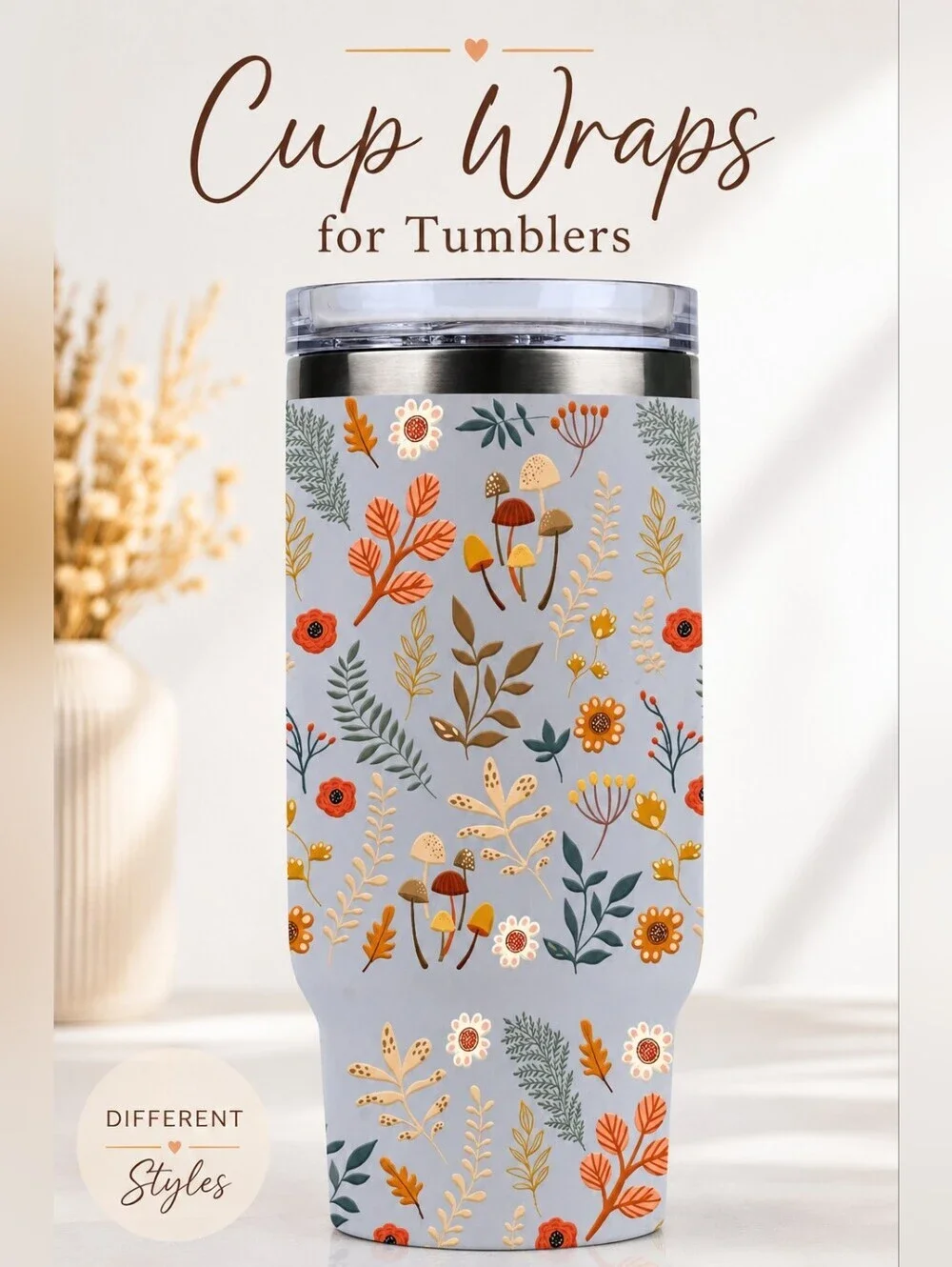 Cup Or Tumbler Wraps - Great Bundle Item!